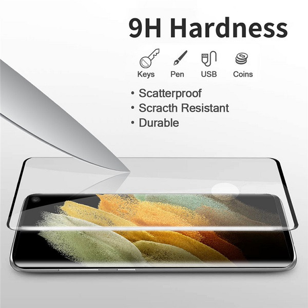 گلس محافظ صفحه نمایش طرح فول چسب مناسب برای گوشی موبایل سامسونگ Galaxy Note 10 Plus