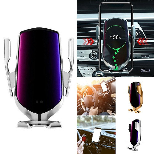 پایه نگهدارنده و شارژر وایرلس گوشی موبایل مدل R1