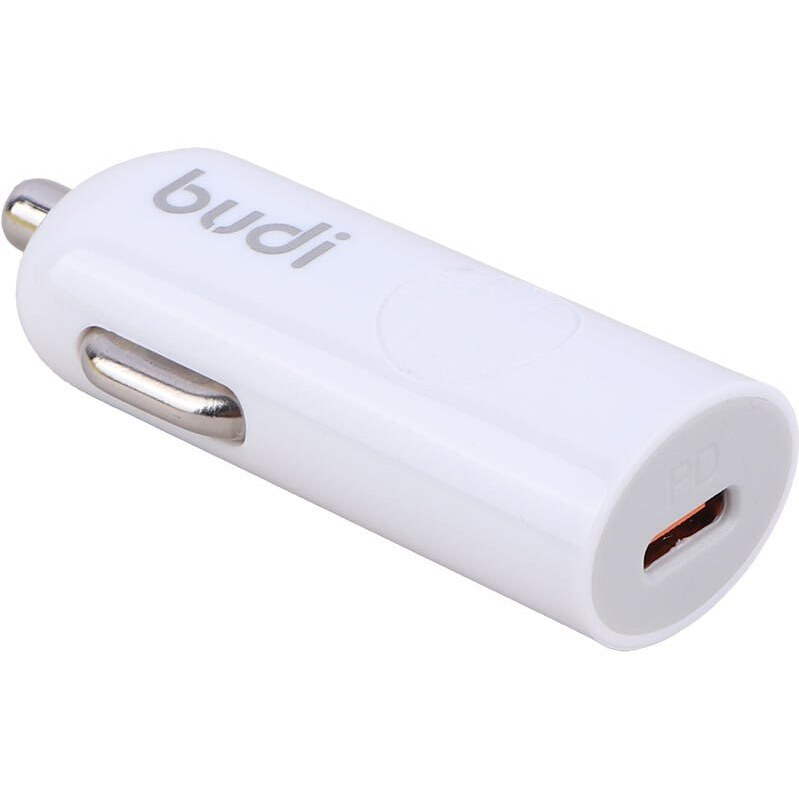 شارژر فندکی 33 وات بودی مدل Budi CC062TW با یک خروجی USB-C