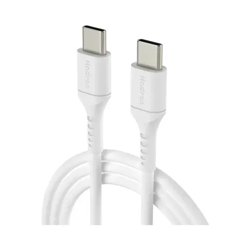کابل شارژ USB-C به USB-C هادرون مدل Hadron HTC-C-C01 جریان 3 آمپر طول 1 متر