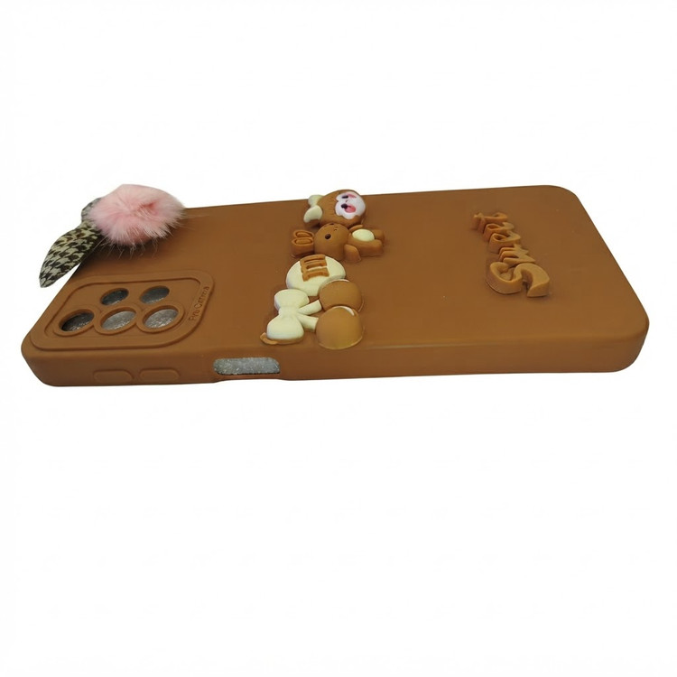 کاور طرح عروسکی برجسته مدل sweet مناسب برای گوشی موبایل سامسونگ Galaxy A32 5G