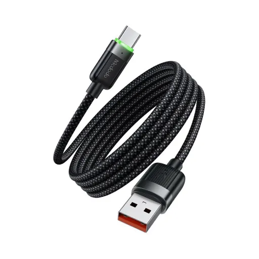 کابل فست شارژ USB به USB-C مک دودو مدل Mcdodo CA-565 طول ۱.۲ متر جریان 6 آمپر دارای قابلیت جمع شونده