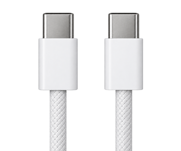 کابل شارژ 60 وات USB-c به USB-c آیفون مدل A2795 با طول یک متر