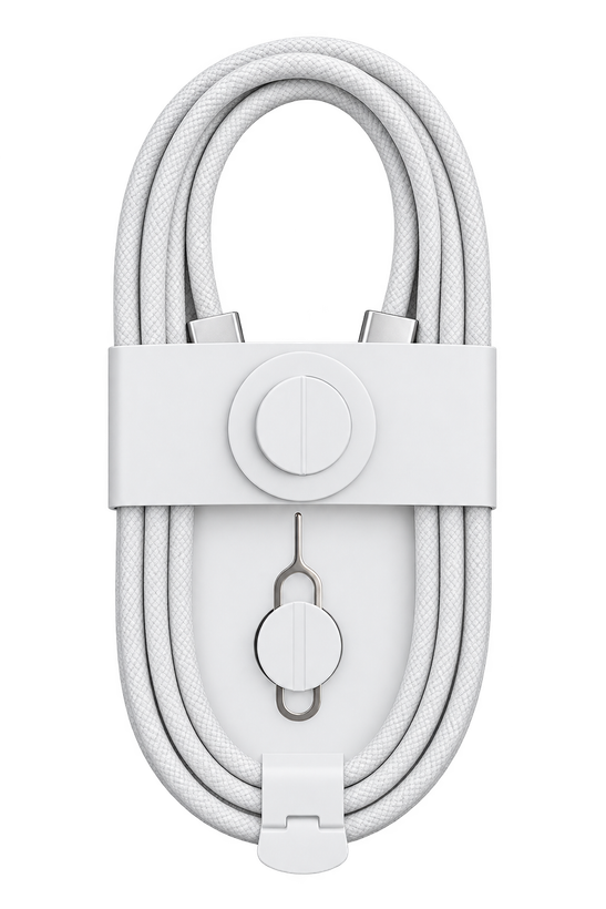 کابل شارژ 60 وات USB-c به USB-c آیفون مدل A2795 با طول یک متر