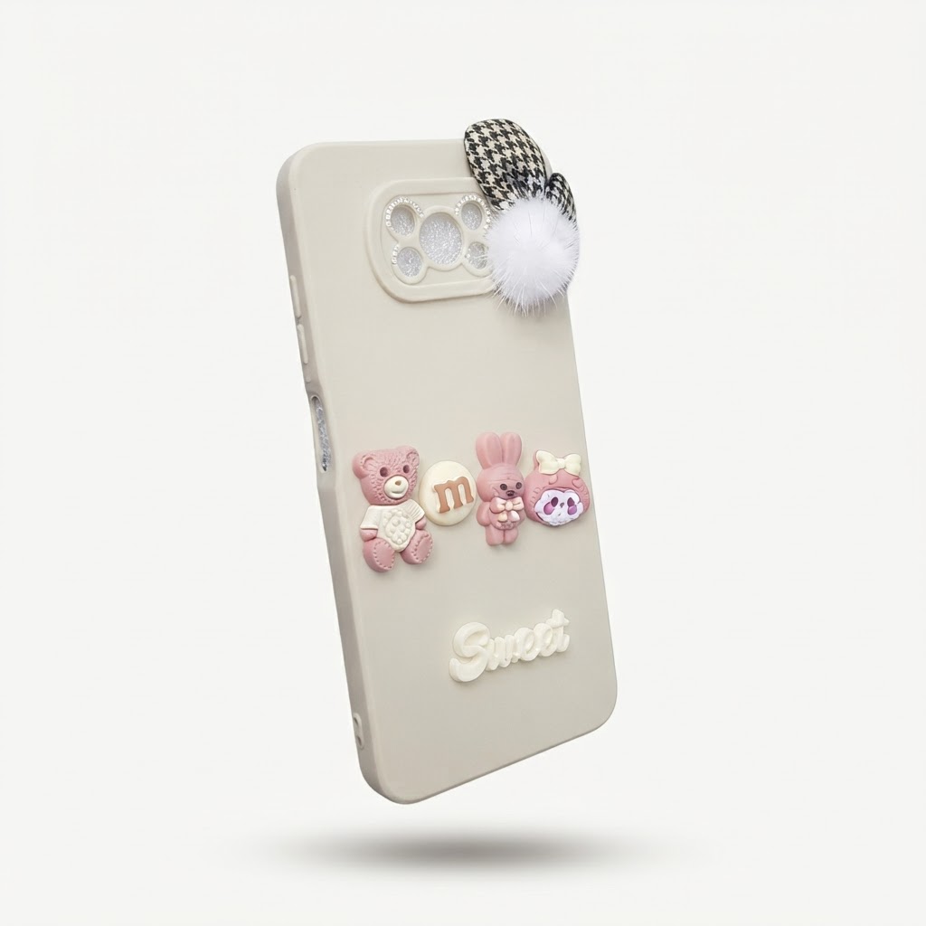 قاب عروسکی مدل Sweet مناسب برای گوشی موبایل شیائومی Poco X3 NFC