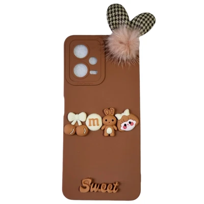 قاب عروسکی مدل Sweet مناسب برای گوشی موبایل شیائومی Note 12 Pro 5G