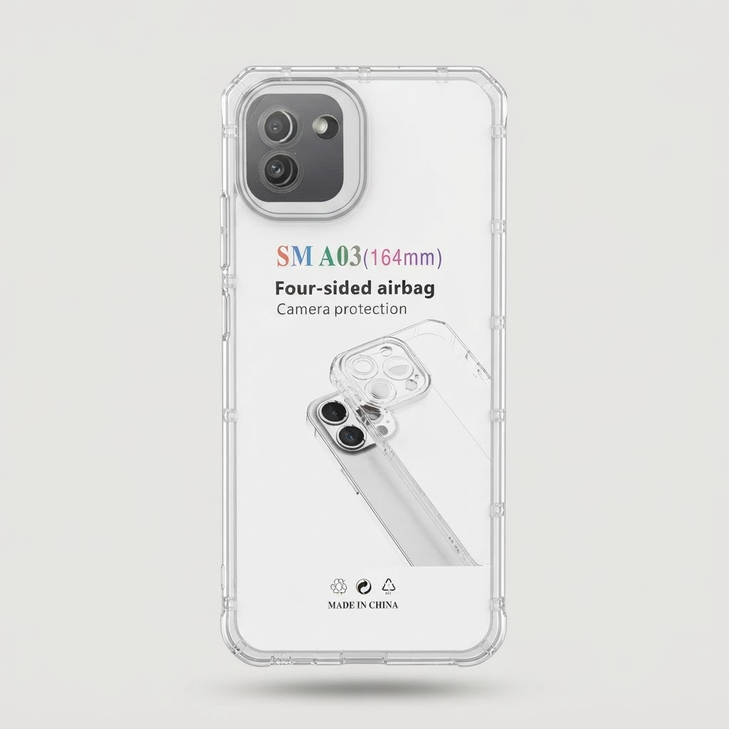 قاب ژله ای شفاف مناسب برای گوشی موبایل سامسونگ Galaxy A03