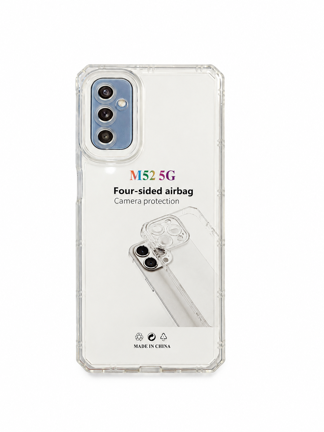 قاب ژله ای شفاف مناسب برای گوشی موبایل سامسونگ Galaxy M52 5G