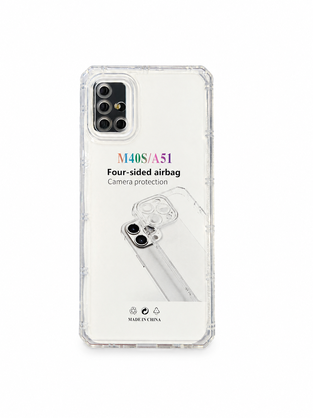قاب ژله ای شفاف مناسب برای گوشی موبایل سامسونگ Galaxy M40s / A51