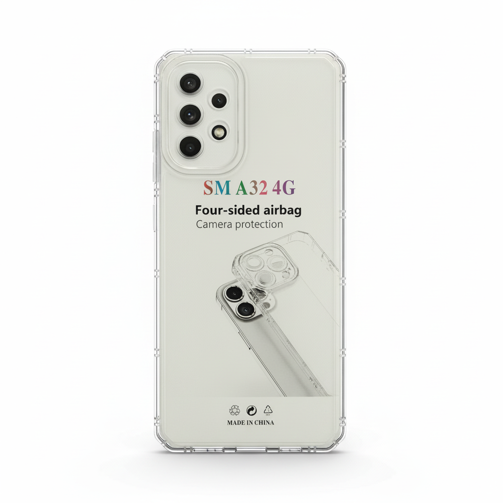 قاب ژله ای شفاف مناسب برای گوشی موبایل سامسونگ Galaxy A32 4G