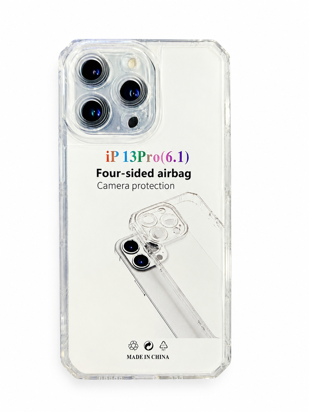 قاب ژله ای شفاف مناسب برای گوشی موبایل اپل Iphone 13 Pro