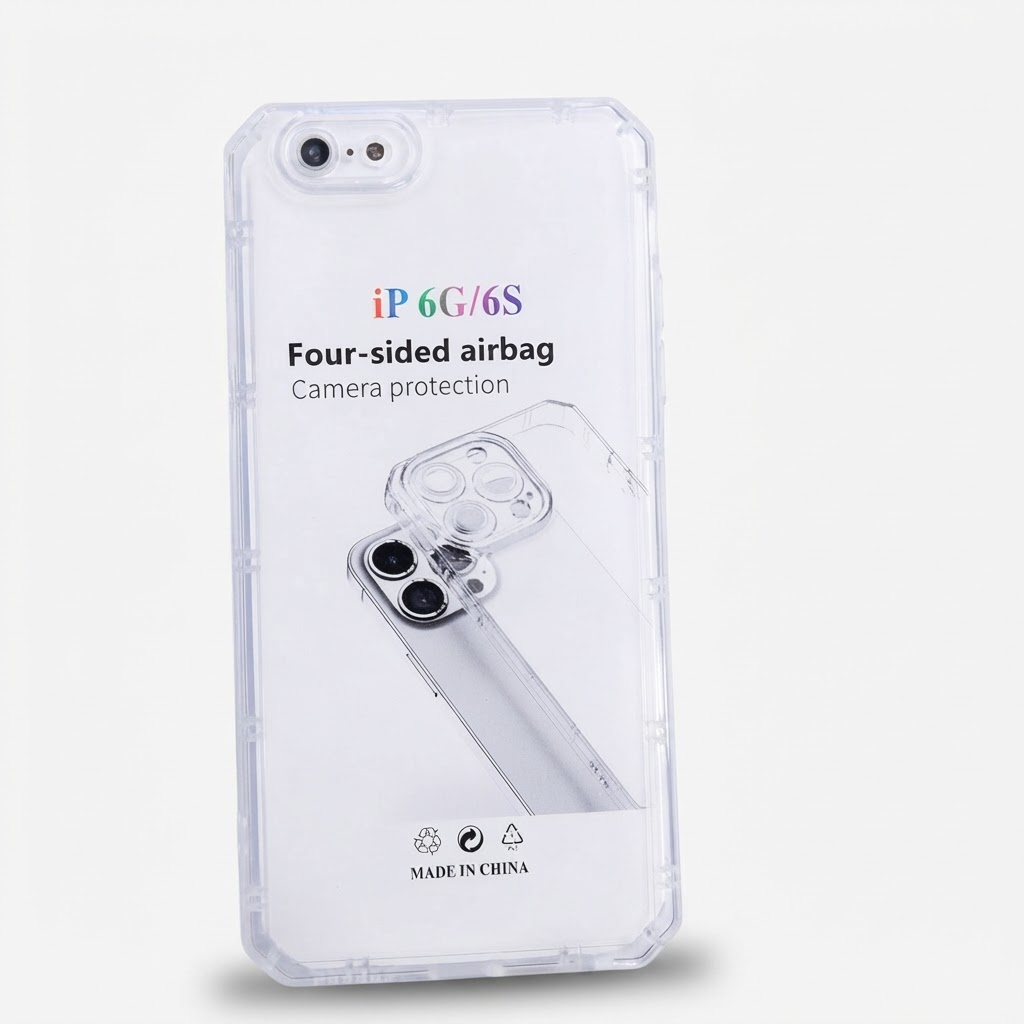 قاب ژله ای شفاف مناسب برای گوشی موبایل اپل Iphone 6S / 6G